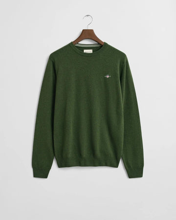 Πουλόβερ Superfine Μάλλινο Με Λαιμόκοψη GANT